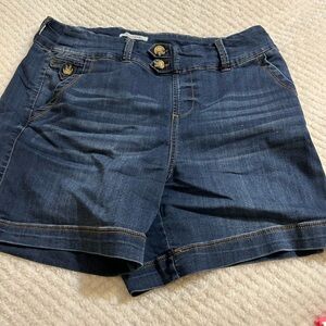 Westbound Dark Blue Jean Shorts